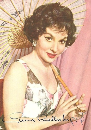 Gina lollobrigida autografo - lollobrigida,