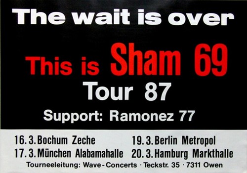 Sham 1987 plakat - sham,