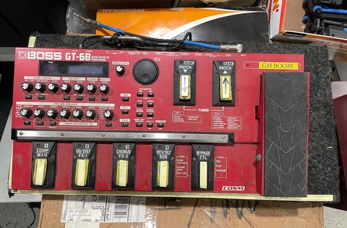 Boss processore effetti - boss, gt-6b