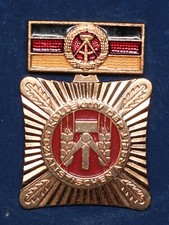 Germania dell'Est Medaglia propaganda socialista DDR Germany deutschland