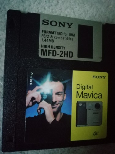 Floppy disk fotocamera sony - floppy,