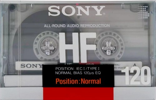 Sony 120 audio - sony, hf