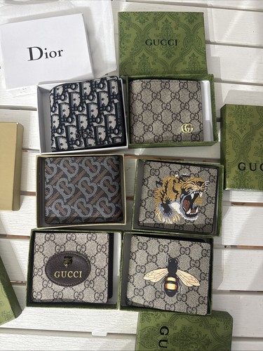 Lotto portafoglio gucci - , dior