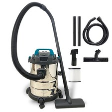 Bidone Aspirapolvere Aspiratutto Solidi e Liquidi 20L Funzione Soffiante 1000W 