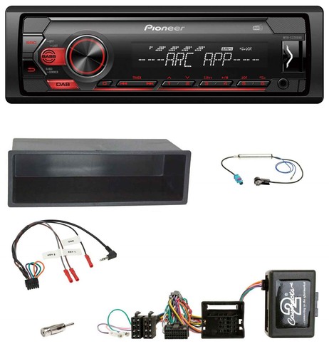 Pioneer dab 1din mp3 volante - dab,