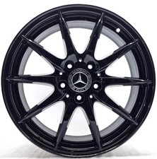 4 cerchi lega mercedes benz classe gle ml r17 nero lucido lt005586