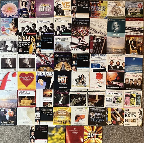 Joblot 60 classical - cd’s,