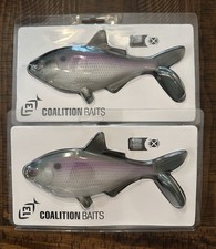 BAMF 13 Fishing Coalition 8" Swimbait Confezione da 2 Shad Viola