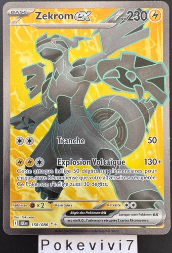 Carte pokemon zekrom - pokemon,