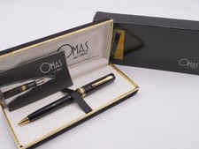 Penna a sfera/Ballpoint Omas Extra Black full set