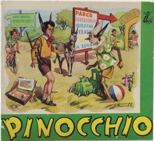 editrice boschi pinocchio libretto illustrato infanzia favole racconti vintage
