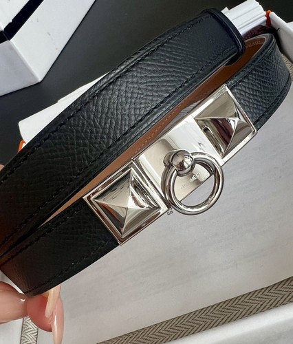 Cintura hermès rivale nera - nera, |