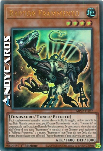 Raptor frammento scrap - raptor,