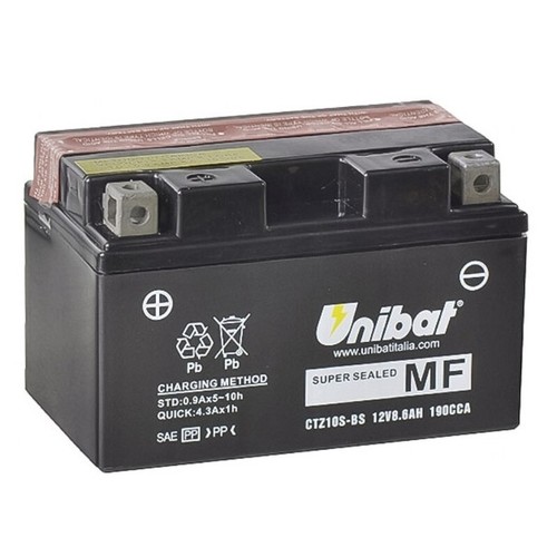 Batteria unibat ytz10 - batteria,