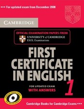 Cambridge First Certificate in