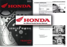 Honda TRX650 Rincon Service