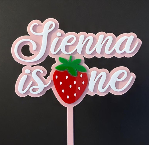 Cake topper compleanno - cake,