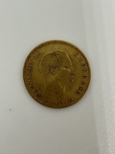 Francia 10 Franchi Oro Moneta 1858 A Napoleone III Antico