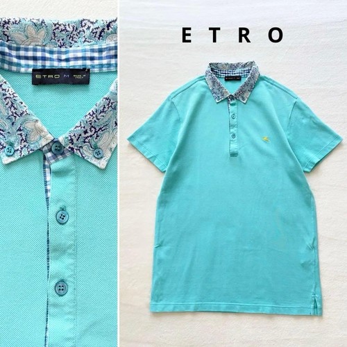 Etro top polo uomo manica - etro,