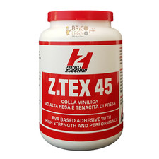 COLLA VINILICA Z TEX 45 KG. 1 PER LEGNO, CARTA, CUOIO, SUGHERO, IMPIALLACCIATURA