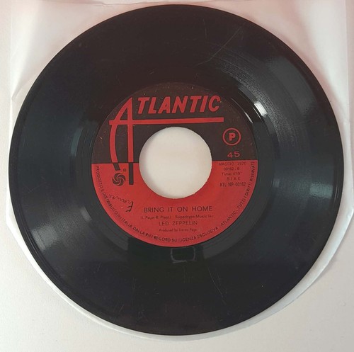 Disco vinile led - 7", zeppelin