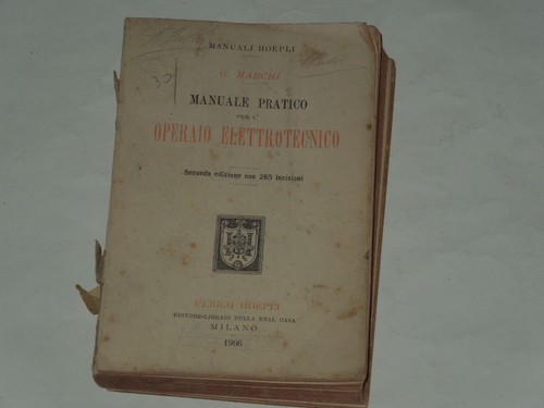Manuale hoepli operaio - manuale, hoepli-operaio