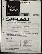 Pioneer SA-620 Amplificatore
