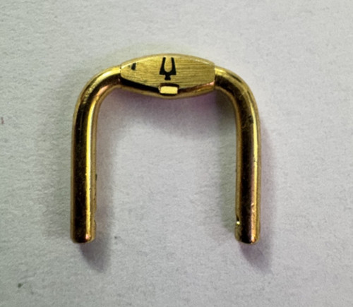 Fibbia bulova placcta - placcta, oro