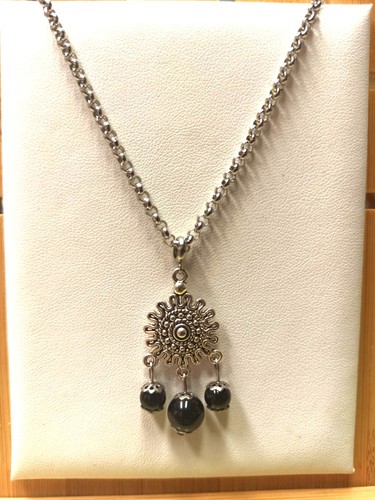 Collana artigianale maglia - collana,