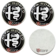 4 Tappi Adesivi Coprimozzo per