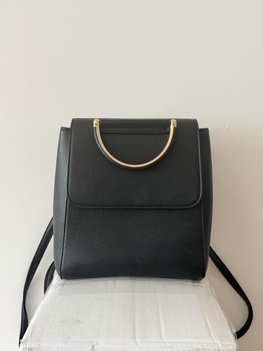 Borsa zaino nera con - , cinghie