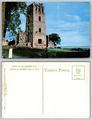 Rovine della vecchia cartolina