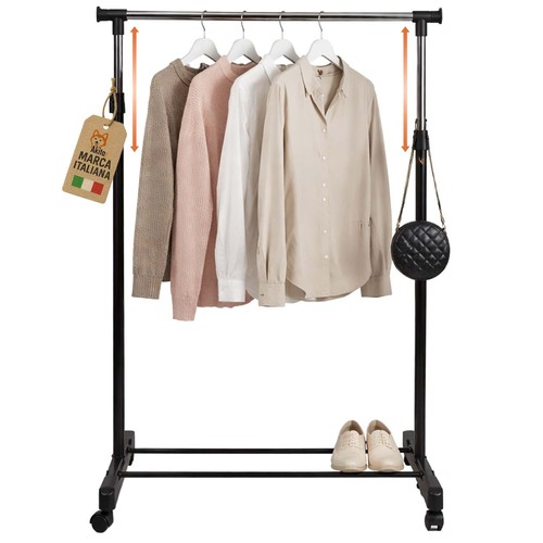 Stand appendiabiti con ruote - stand,