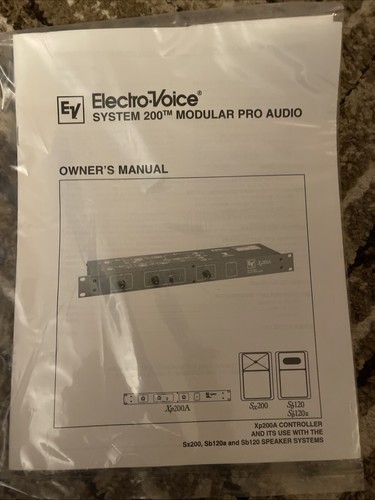 Electro voice system - system, 200