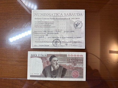 Repubblica italiana lire 20000 - repubblica,