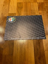 Alfa Romeo depliant depliant
