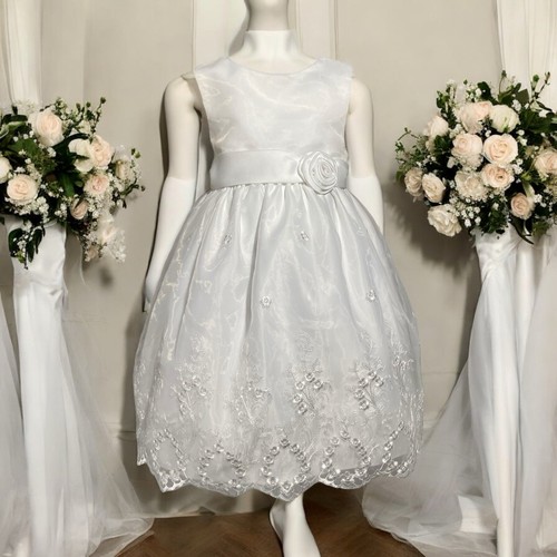 Abito bianco principessa