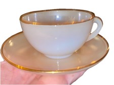 Arcopal tazza e piattino vetro