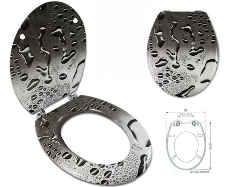 Sedile copriwater universale - sedile,