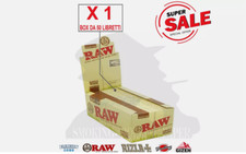 Cartine Crude Biologico Corte Singole Singole Largo Cartine in Canapa Box 50 Libretti