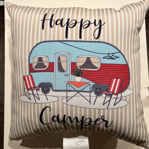 Cuscino happy camper - cuscino,