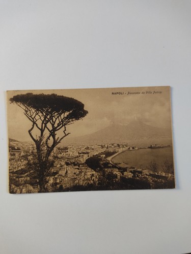 Cartolina napoli panorama - napoli, da