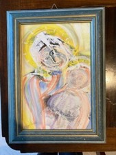 dipinto olio su tela Mauro