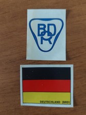 PANINI FIGURINA SPRINT 71 GERMANIA BRD  N° 17 a/b  RECUPERATA DA ALBUM (4912)