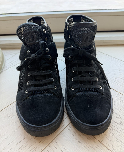 Sneakers chanel nere alte - sneakers,