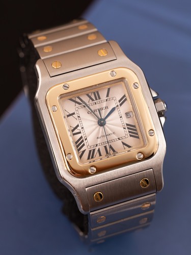 Cartier santos galbée 2319 - galbée,