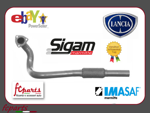Tubo gas scarico lancia - lancia, delta