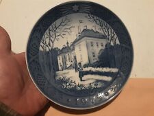 PIATTO ROYAL COPENAGHEN 1975 la residenza estiva della regina danese diametro 18