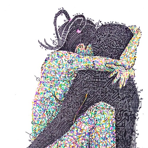 Stampa fine art amore - art,