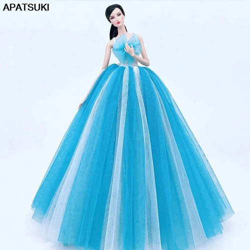 Vestiti per bambola moda blu